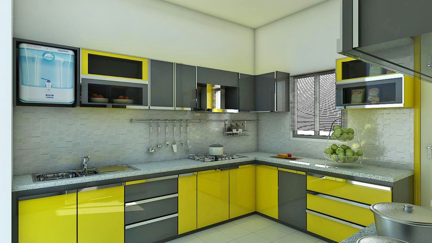 Modern Open Kitchen